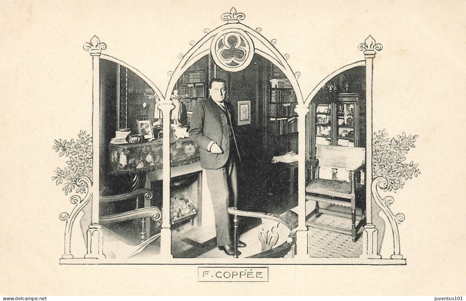 CPA François Coppée-Poête       L2889 - Writers