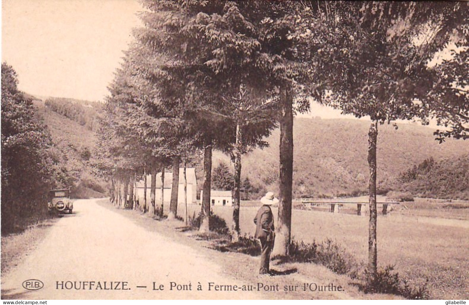 HOUFFALIZE - Le Pont A Ferme Au Pont Sur L'Ourthe - Houffalize