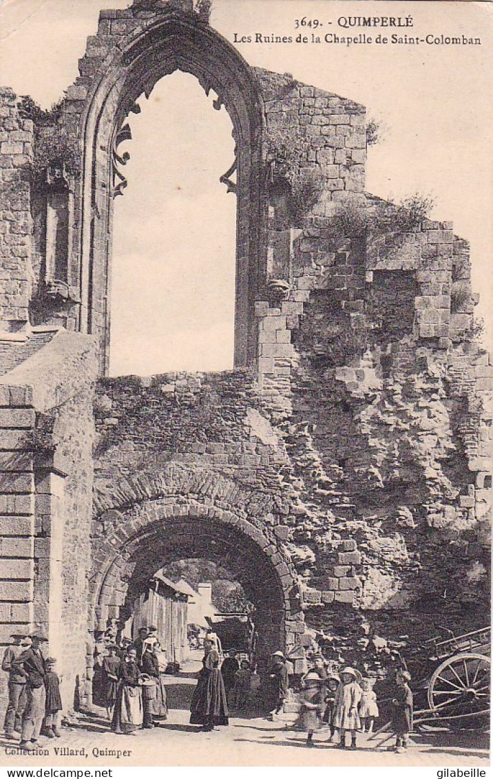 29 - Finistere -  QUIMPERLE - Les Ruines De La Chapelle De Saint Colomban - Quimperlé