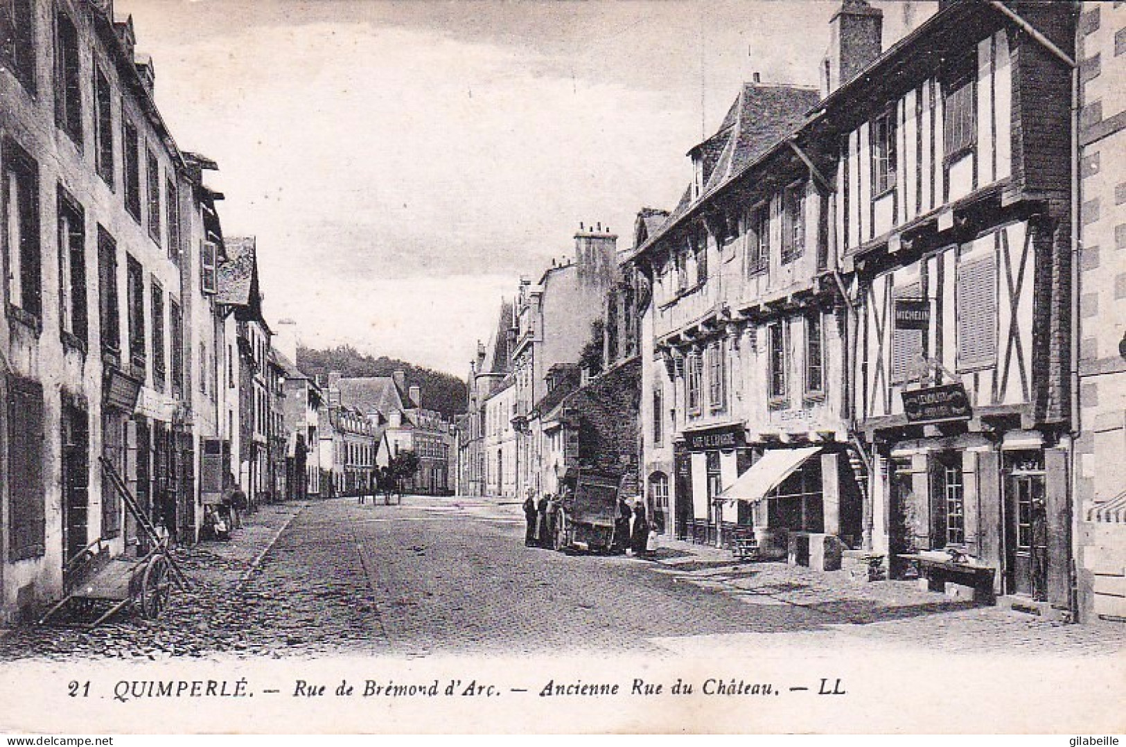 29 - Finistere -  QUIMPERLE - Rue De Bremond D'Arc - Ancienne Rue Du Chateau - Quimperlé