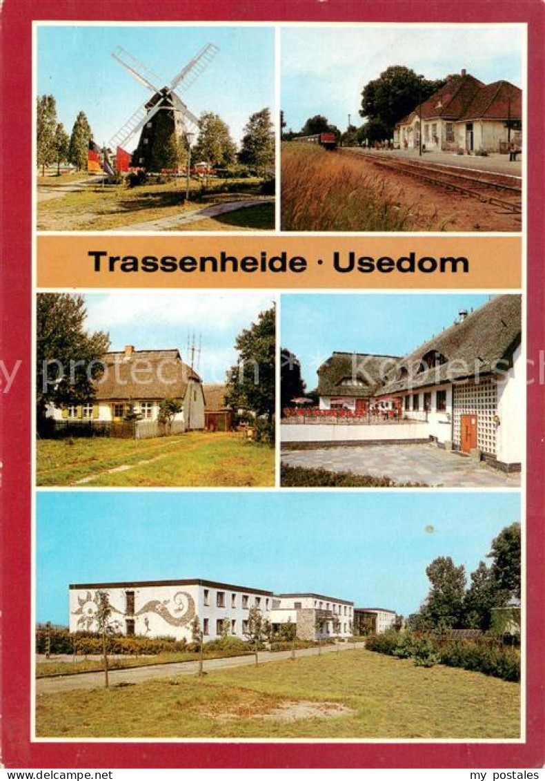73636522 Trassenheide Usedom Muehle Jugenderholungszentrum Des VEB Carl Zeiss Je - Other & Unclassified