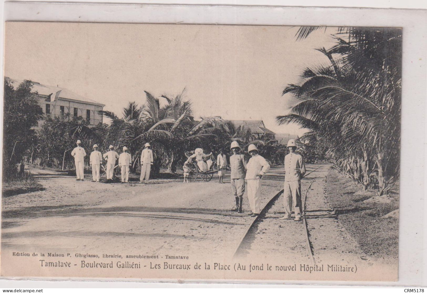 TAMATAVE-bd. Galliéni-MILITAIRES-HÖPITAL MILITAIRE - Madagaskar