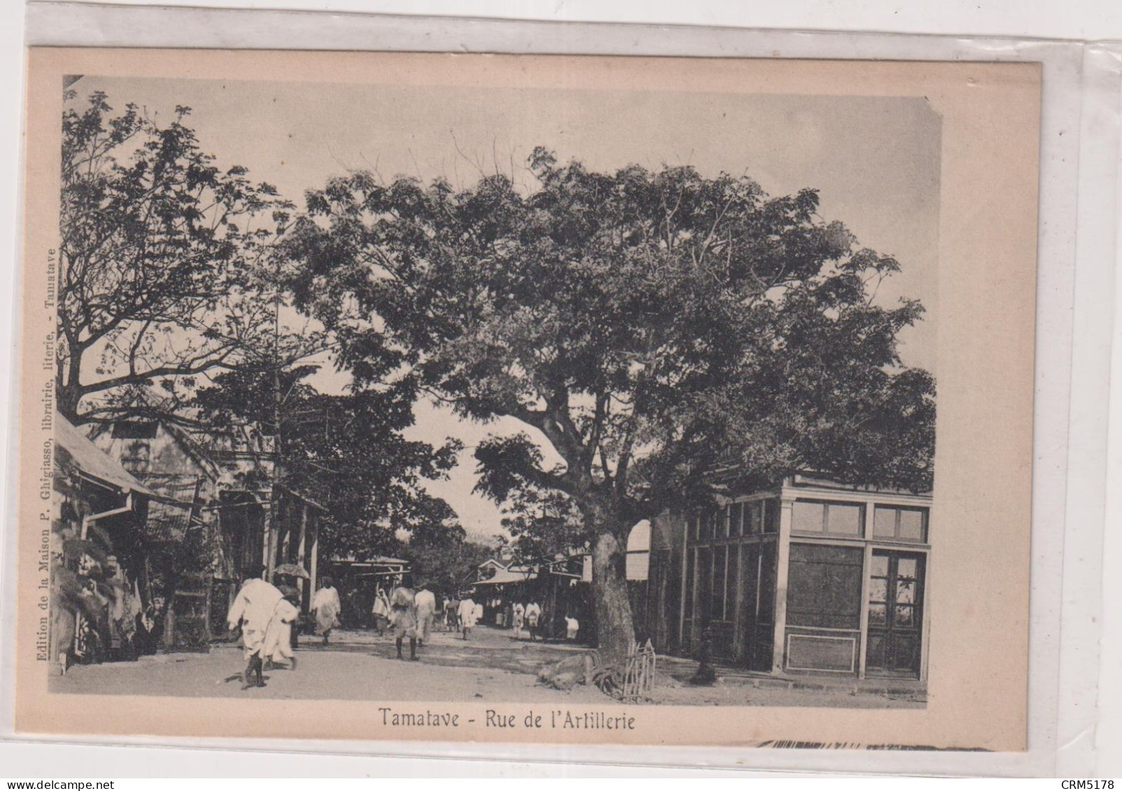 TAMATAVE-RUE DE L'ARTILLERIE-animée - Madagascar