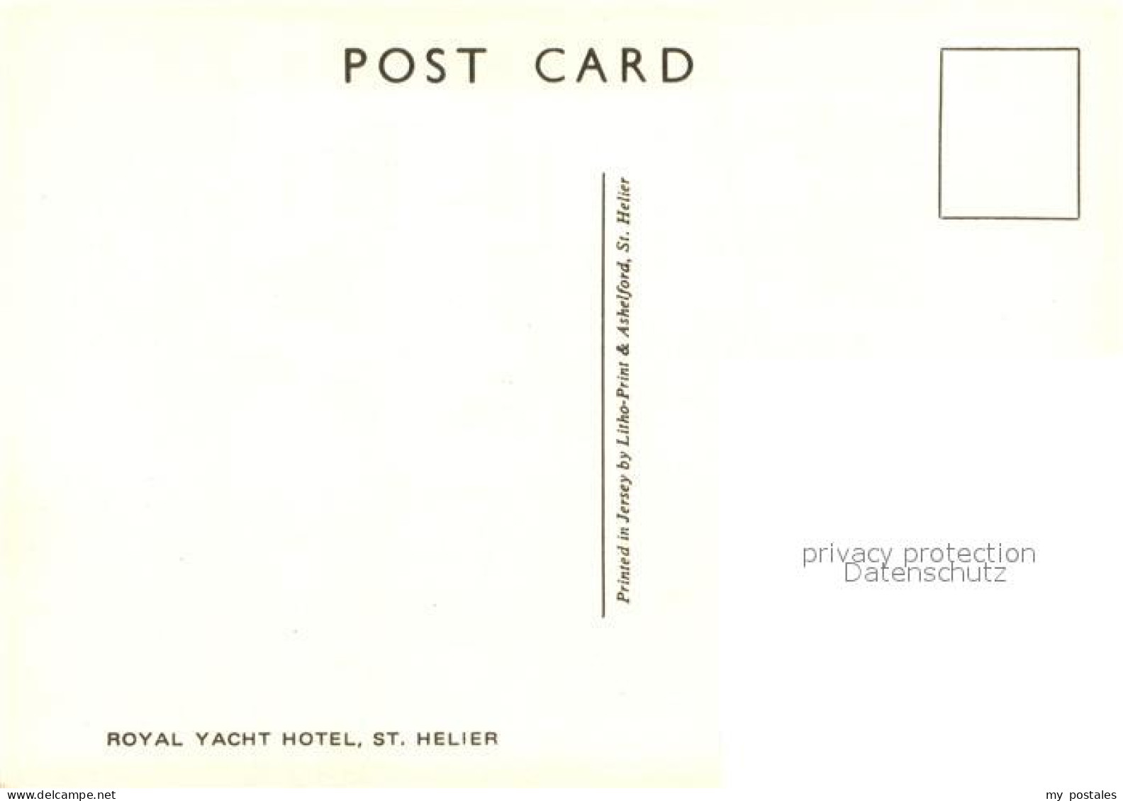 73636399 St Helier Jersey Royal Yacht Hotel St Helier Jersey - Andere & Zonder Classificatie