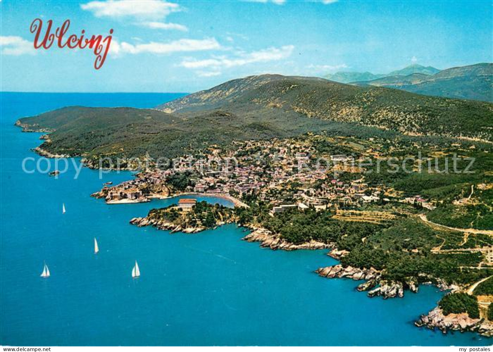 73636376 Ulcinj Fliegeraufnahme Ulcinj - Montenegro