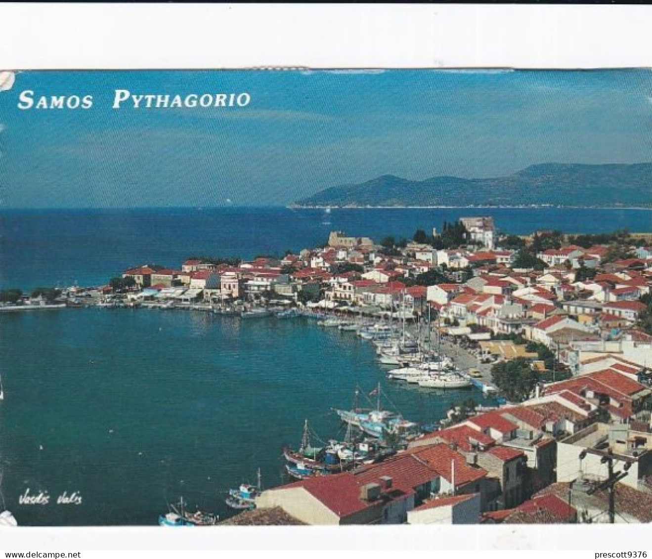 Samos  Greece -   Stamped Postcard   -  - LS6 - Griekenland