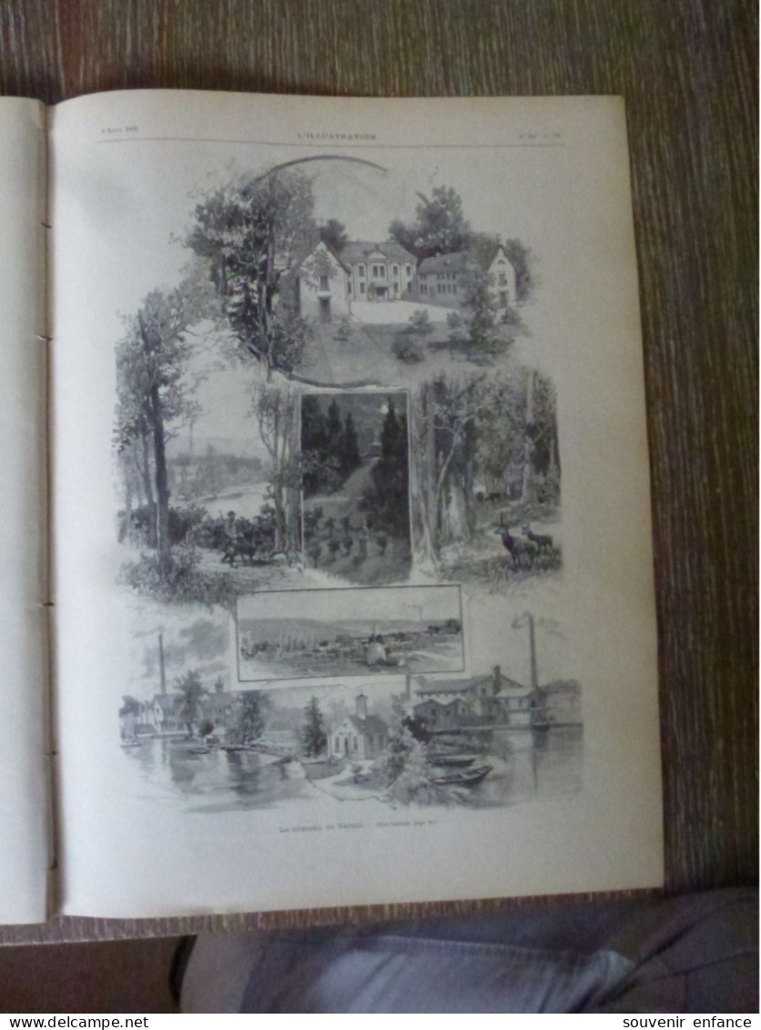 L'Illustration Aout 1898 Prince De Bismarck Friedrichsruh Château De Varzin Infanta Maria Teresa - 1850 - 1899