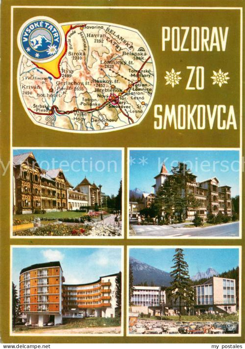 73636335 Novy Smokovec Kupelna Osada Noveho Smokovca Hotel Park Od Vychodu Stary - Slowakije