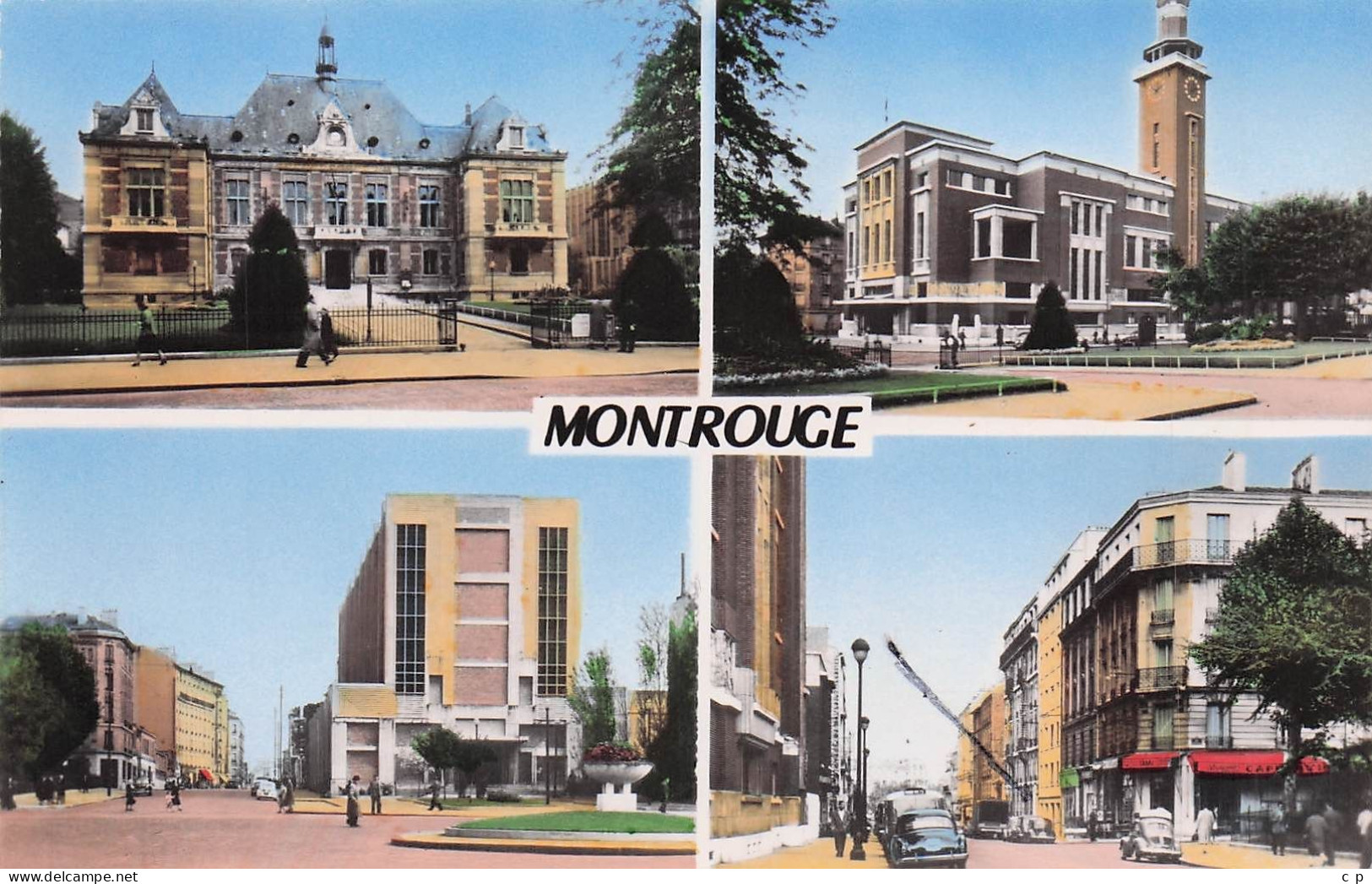 Montrouge -  Multivues  -  CPSM °J - Montrouge