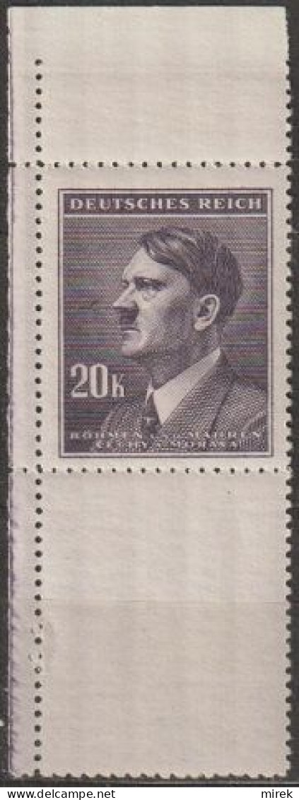 016/ Pof. 97, Corner Stamp With Coupon - Ongebruikt
