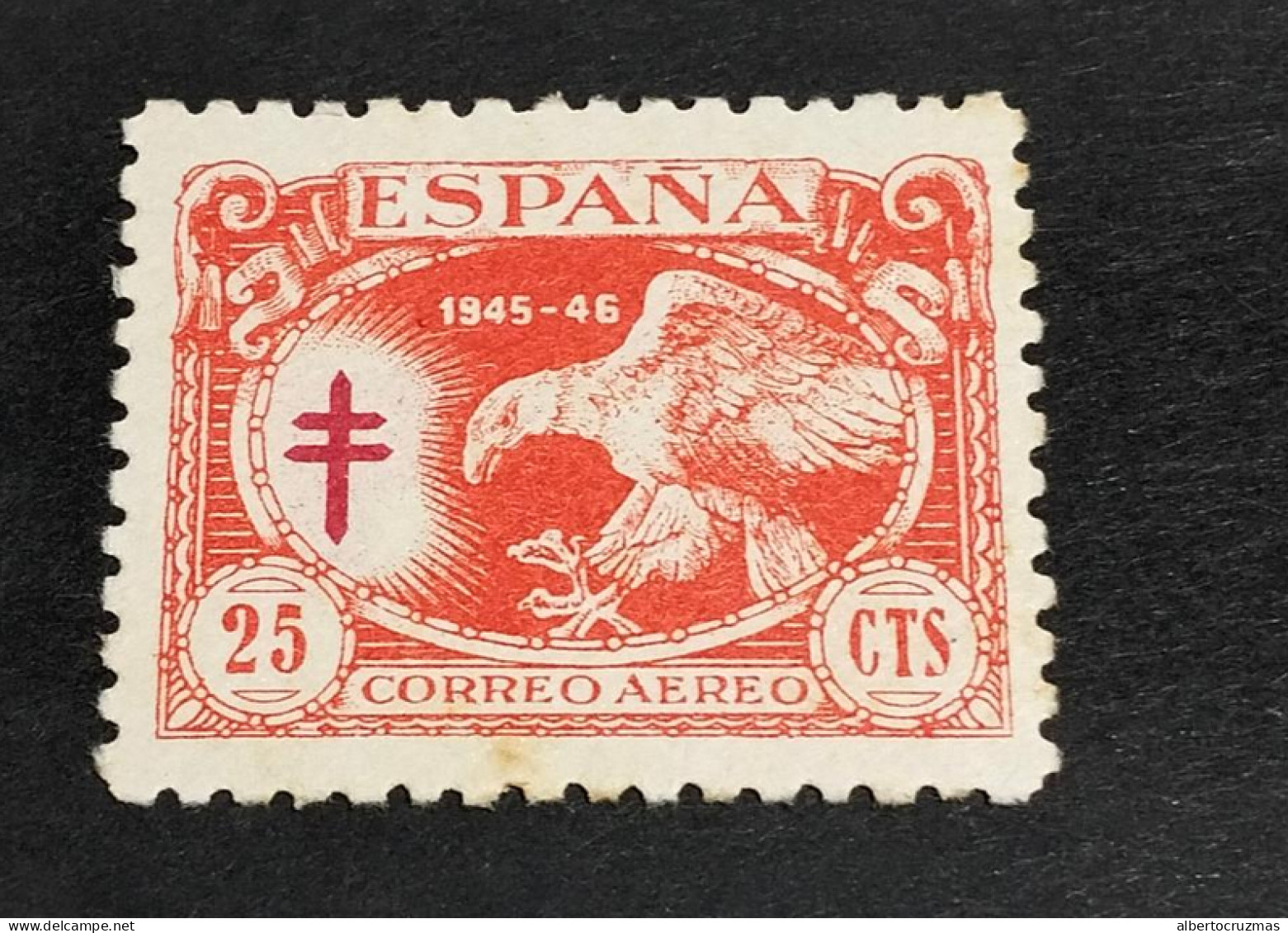 ESPAÑA SELLOS PROTUBERCULOS AGUILA EDIFIL 997 SELLOS AÑO 1945 SELLOS NUEVOS*/sombras MNG - Unused Stamps
