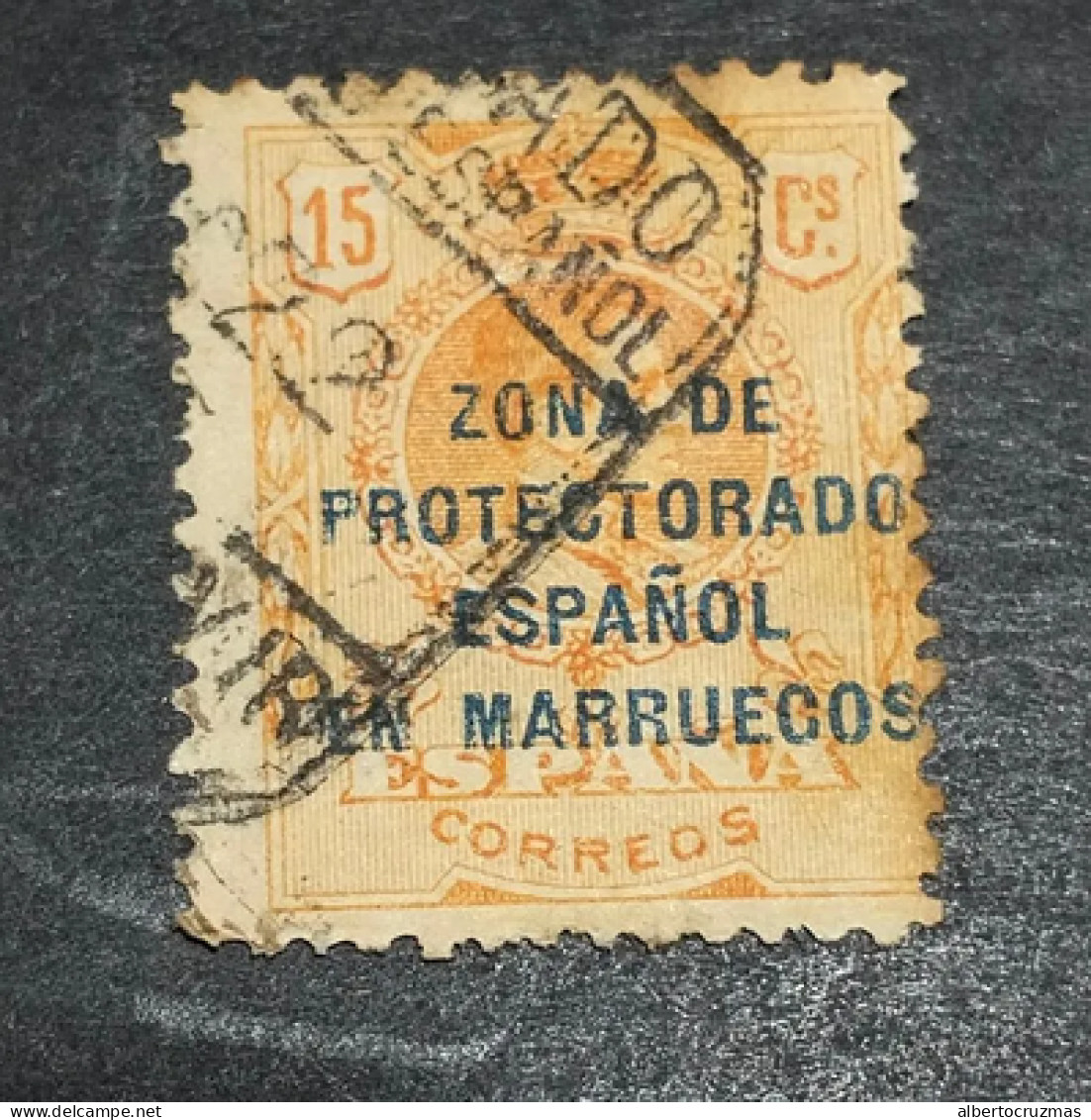 ESPAÑA SELLOS MARRUECOS EDIFIL 61 AÑO 1929 SELLOS CALIDAD USADO - Spaans-Marokko