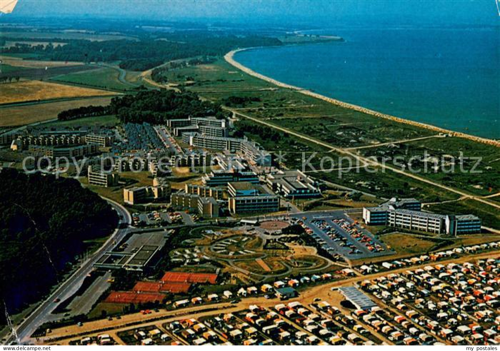 73636229 Weissenhaeuser Strand Ferienresort Campingplatz Ostsee Fliegeraufnahme  - Autres & Non Classés