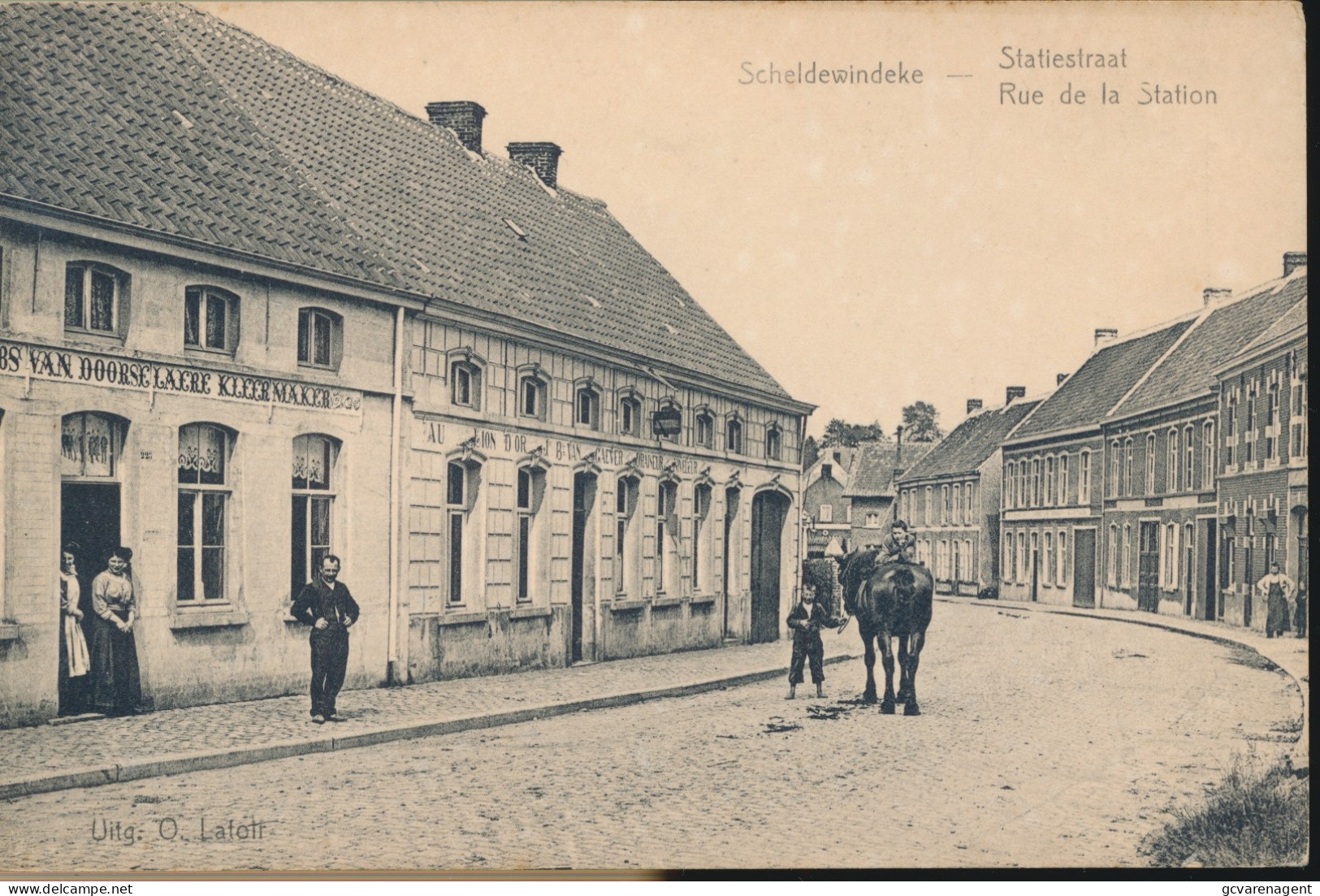 SCHELDEWINDEKE      STATIESTRAAT.                   ZIE AFBEELDINGEN - Oosterzele