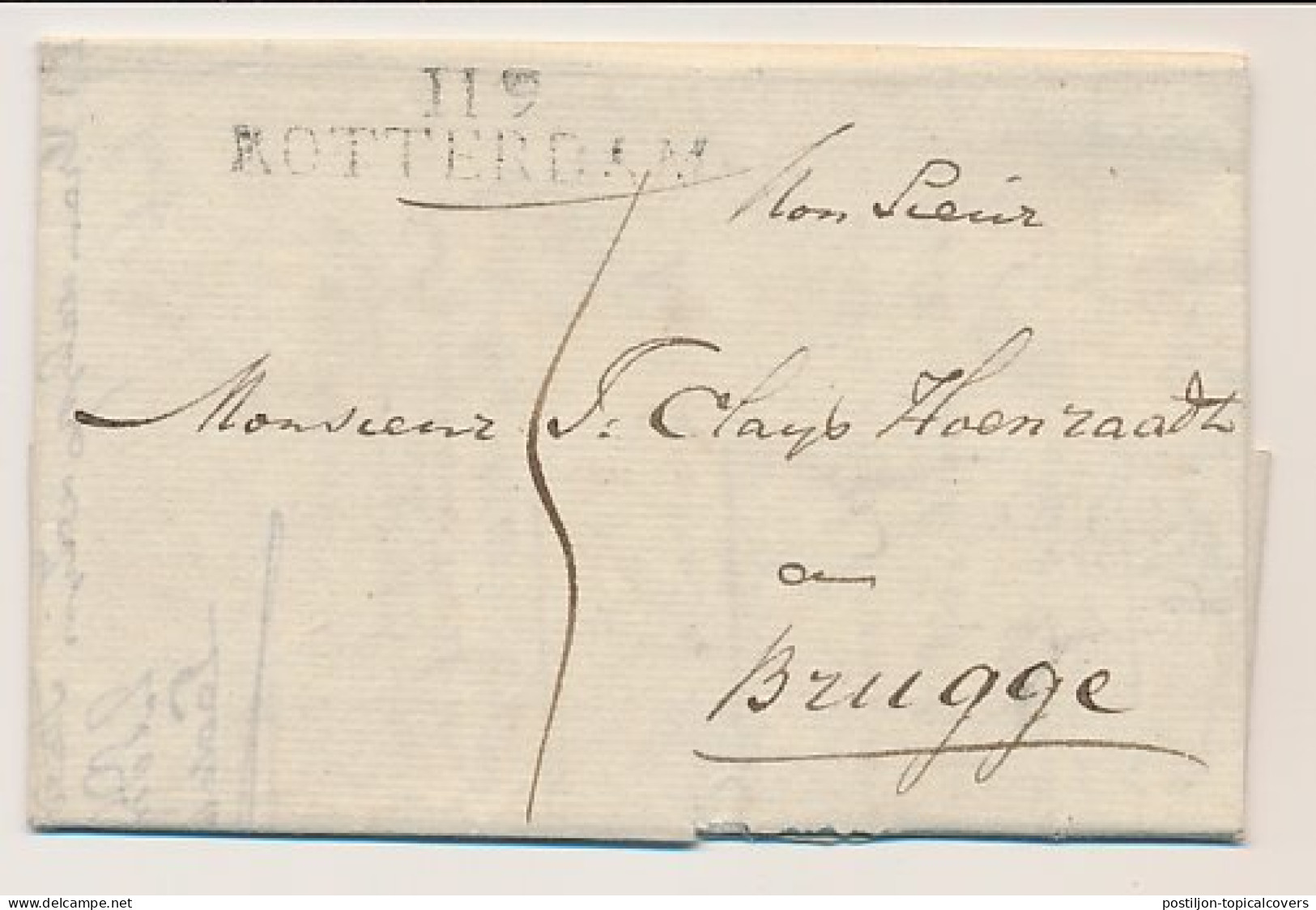 119 ROTTERDAM - Brugge 1812 - ...-1852 Voorlopers