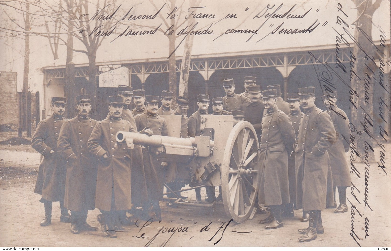 MILITAIRE(CARTE PHOTO) ARTILLERIE - Oorlog 1914-18