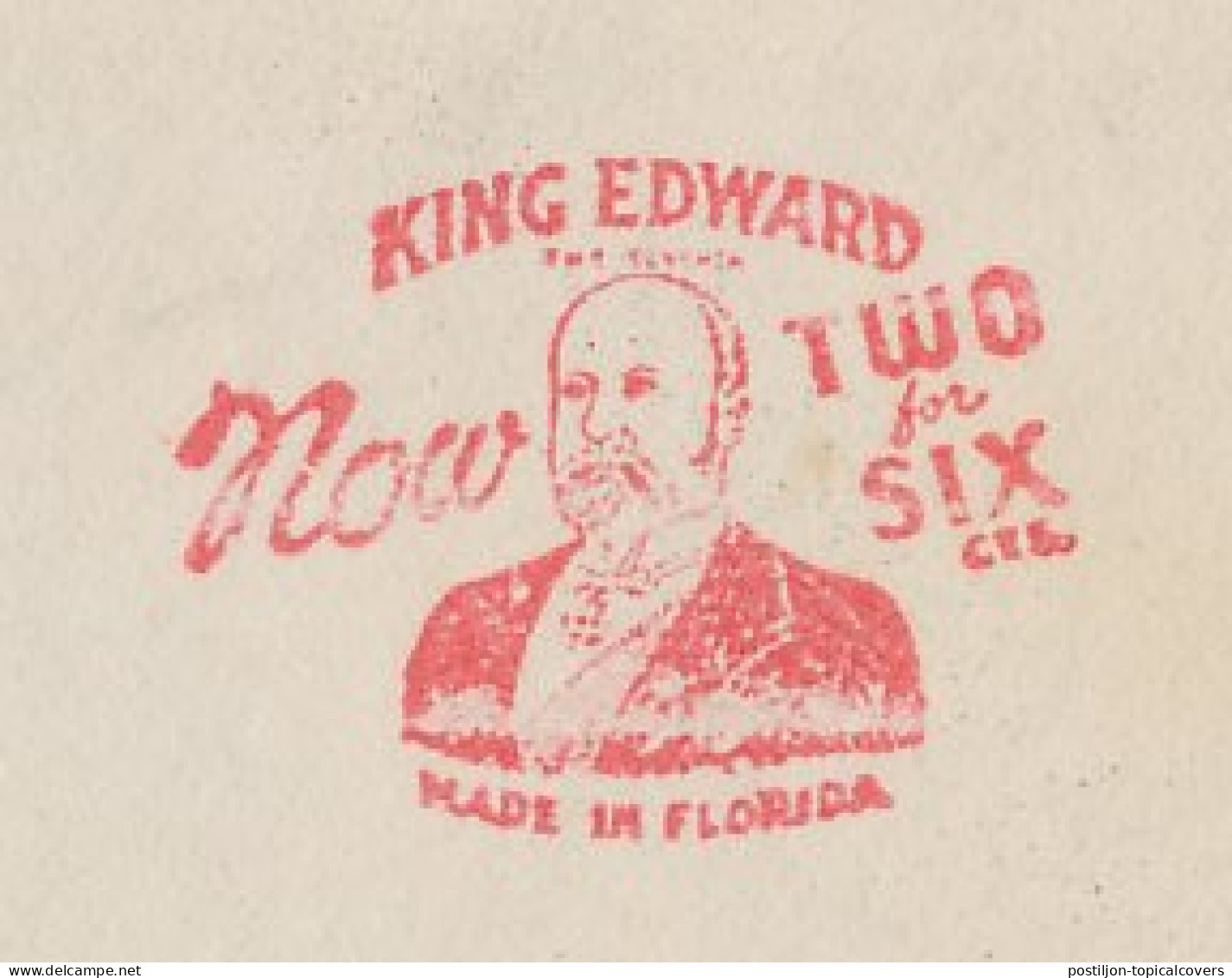 Meter Top Cut USA 1943 Cigar - King Edward - Tobacco