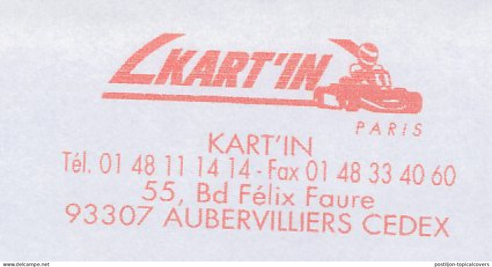 Meter Cover France 2002 Carting - Car Race - Other & Unclassified