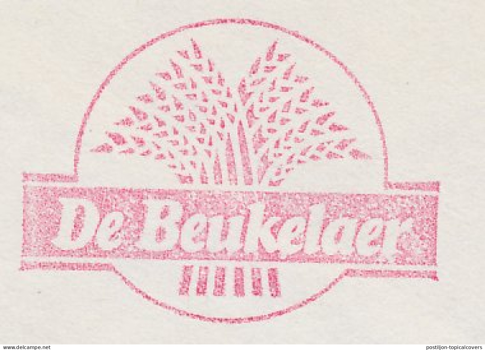 Meter Cover Belgium 1983 Sheaf Of Corn - De Beukelaer - Agricoltura