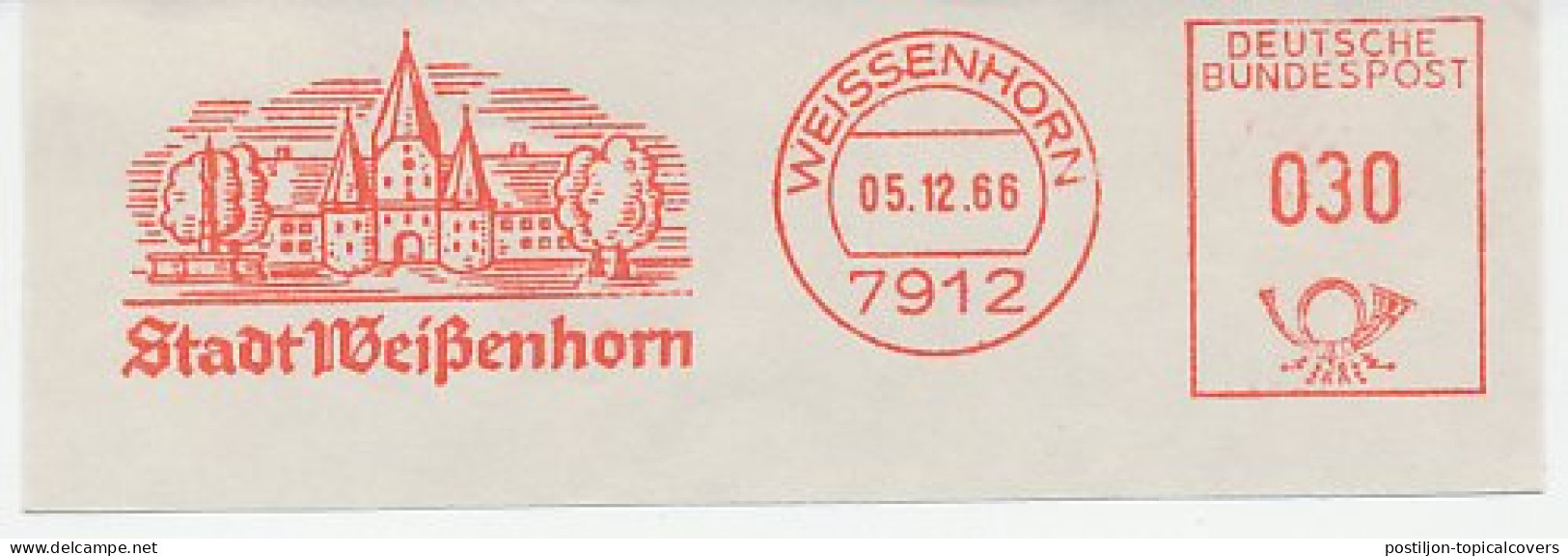 Meter Cut Germany 1966 Town Gate - Other & Unclassified