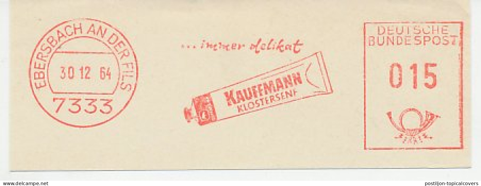 Meter Cut Germany 1964 Mustard - Alimentation