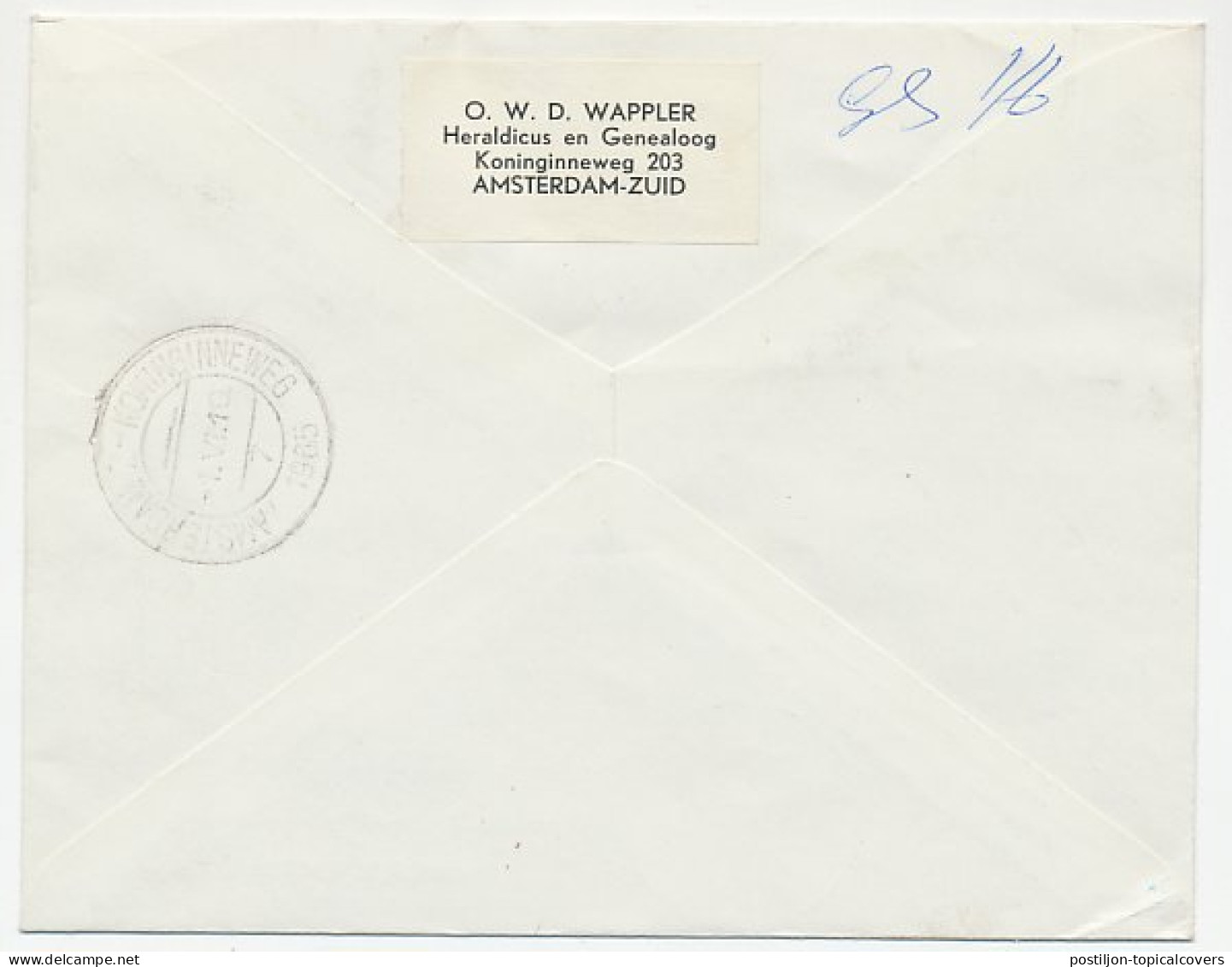 Registered Cover / Special R Label Netherlands 1965 Mushroom Congress Amsterdam - Hongos