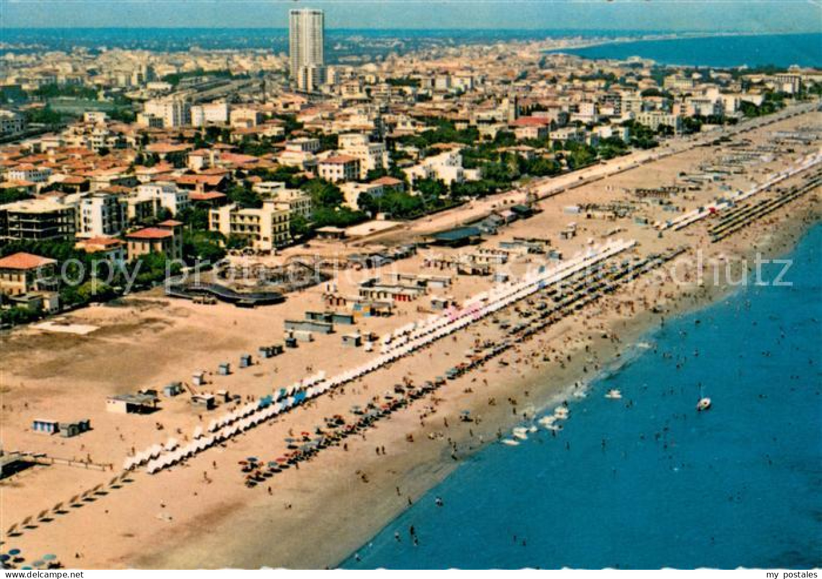 73635997 Rimini Grande Spiaggia Vista Dall'aereo Rimini - Otros & Sin Clasificación