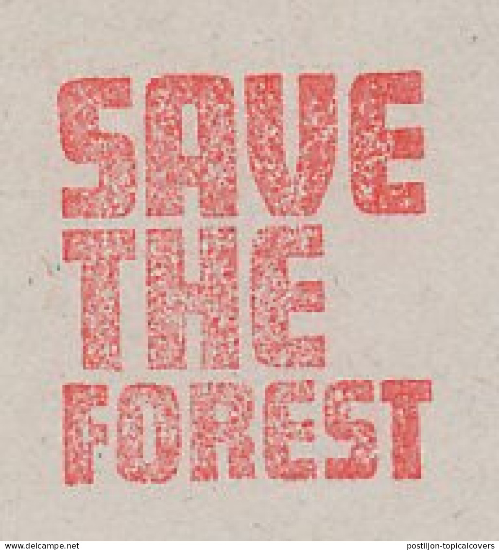 Meter Cut Netherlands 1996 Save The Forest - Arbres