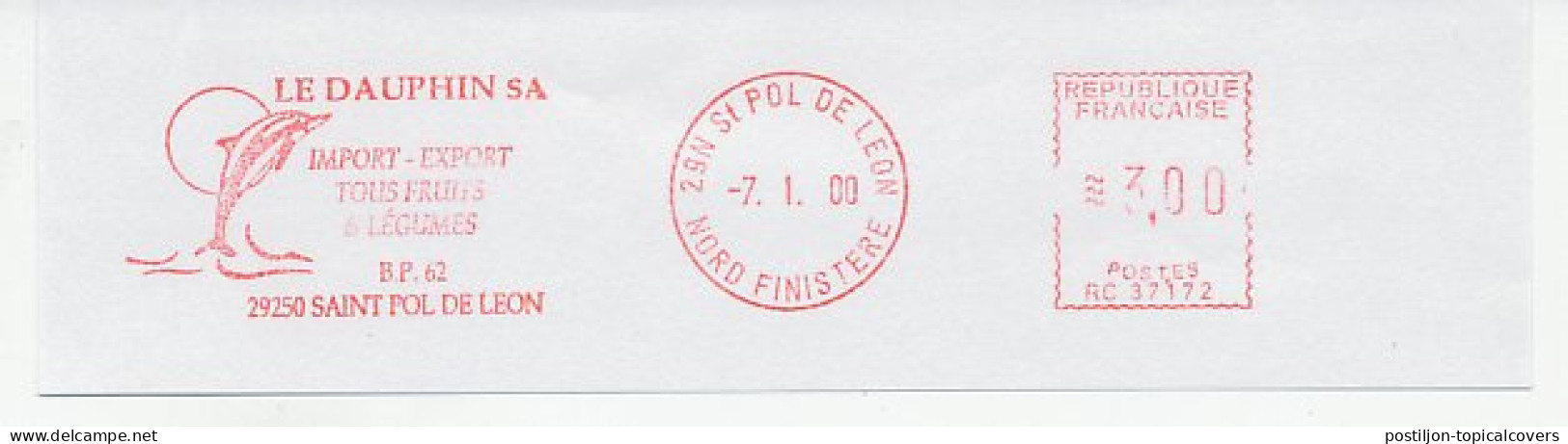 Meter Cut France 2000 Dolphin - Other & Unclassified