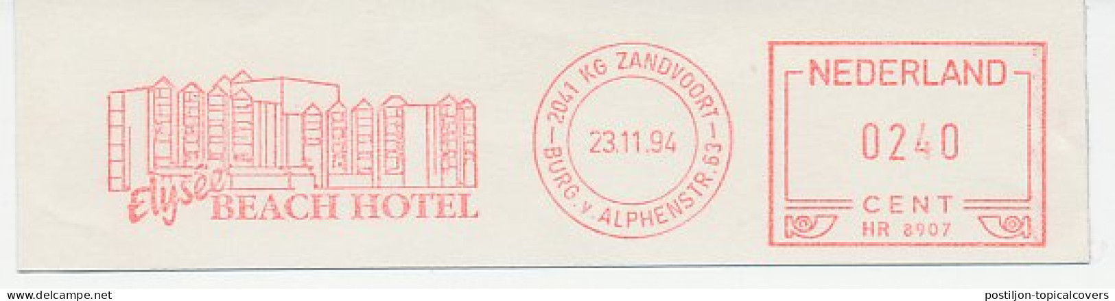Meter Cut Netherlands 1994 Elysee Beach Hotel  - Autres & Non Classés