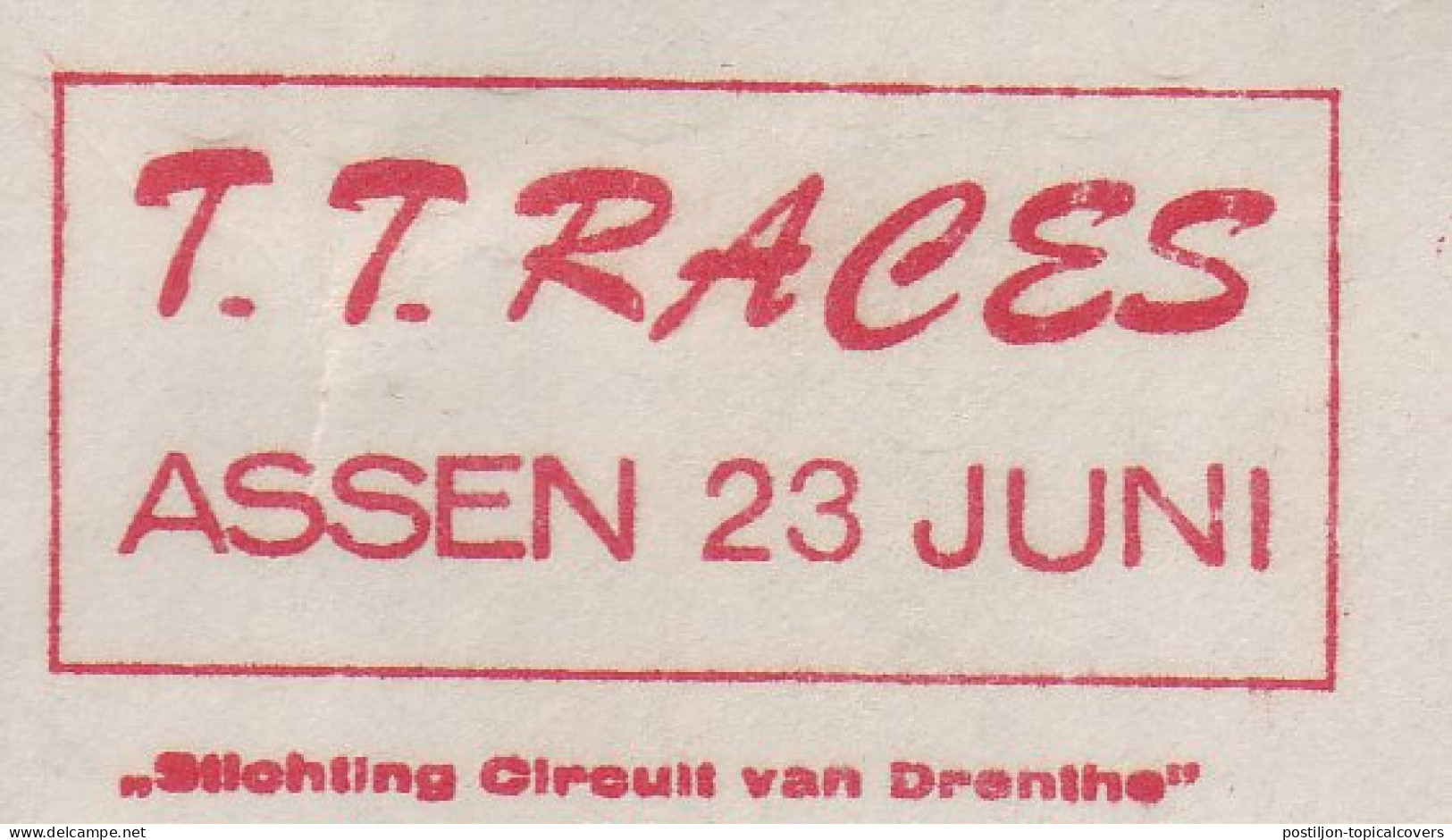 Meter Cut Netherlands 1979 Motor Races - Dutch TT Assen  - Motos