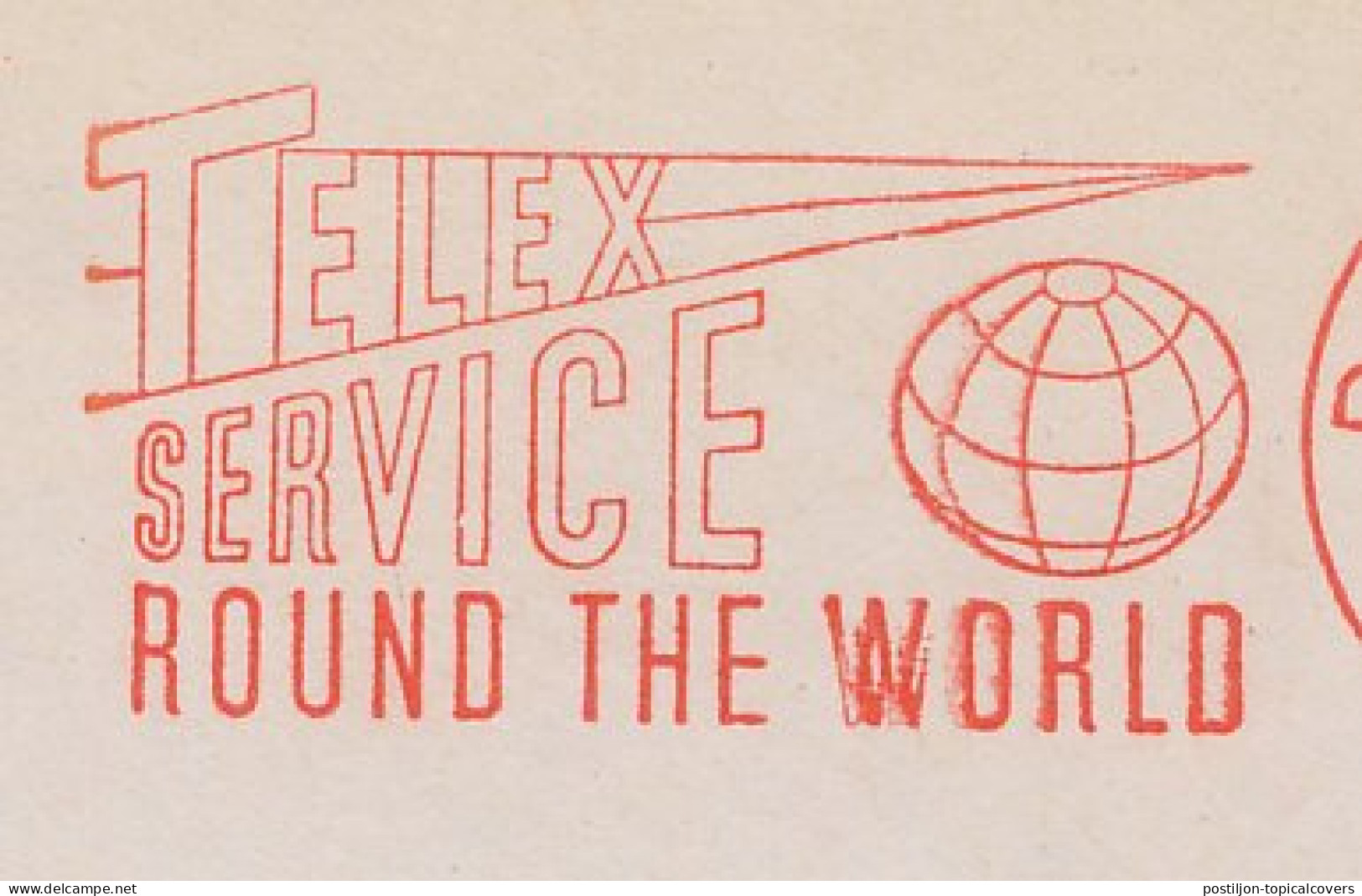 Meter Cover Germany 1965 Telex - Round The World - Telekom