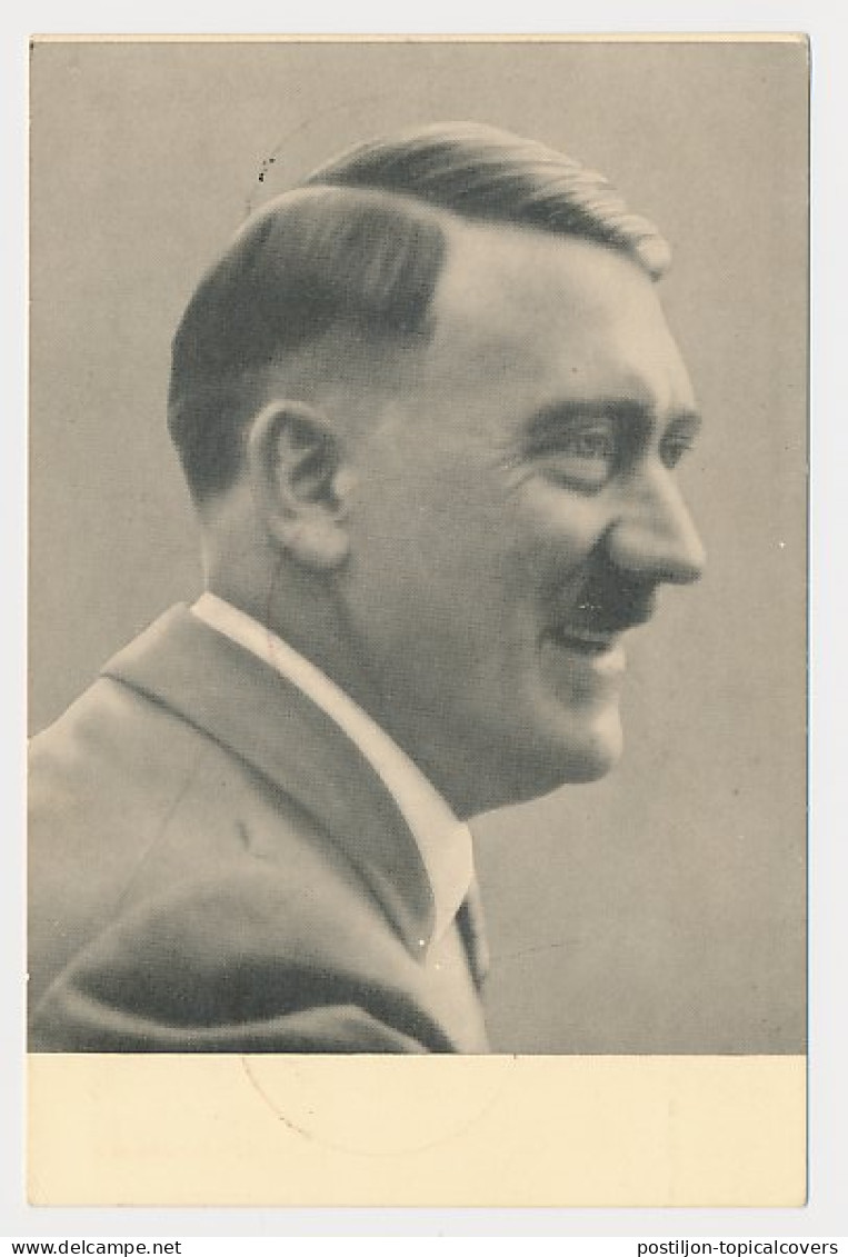 Postcard / Postmark Deutsches Reich / Germany 1942 Adolf Hitler - Seconda Guerra Mondiale