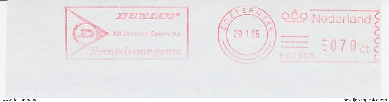 Meter Cut Netherlands 1986 Tennis - Dunlop - Altri & Non Classificati