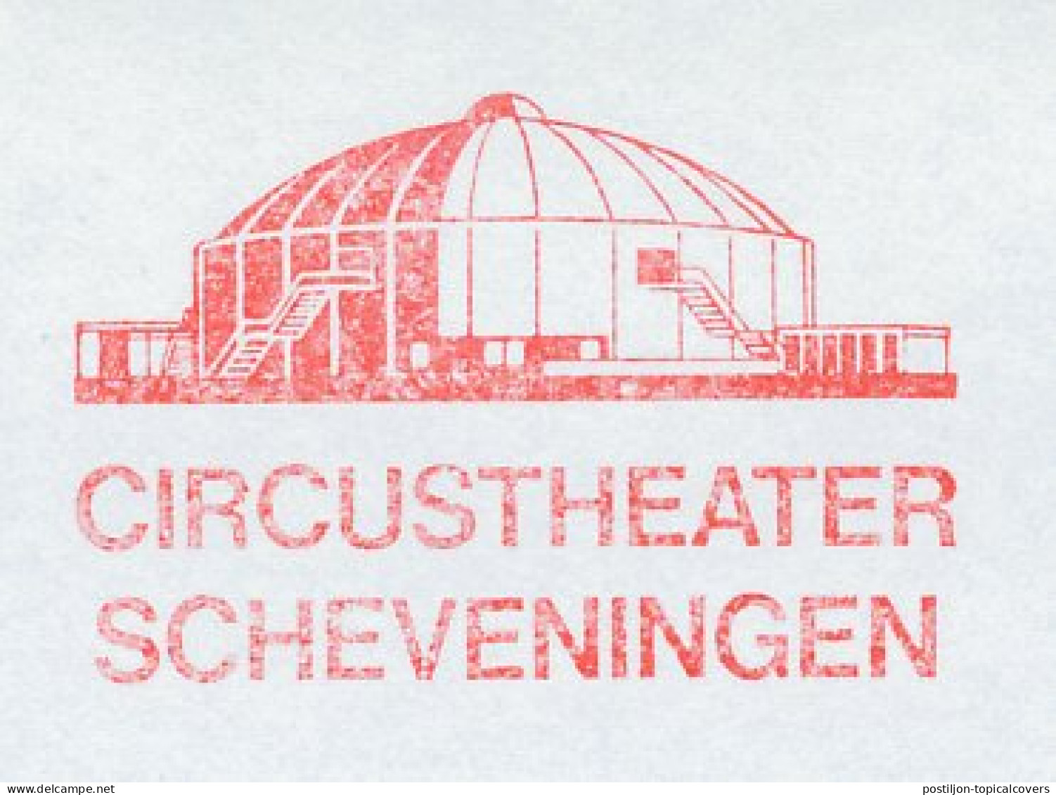 Meter Cut Netherlands 1991 Circus Theater Scheveningen - Theater