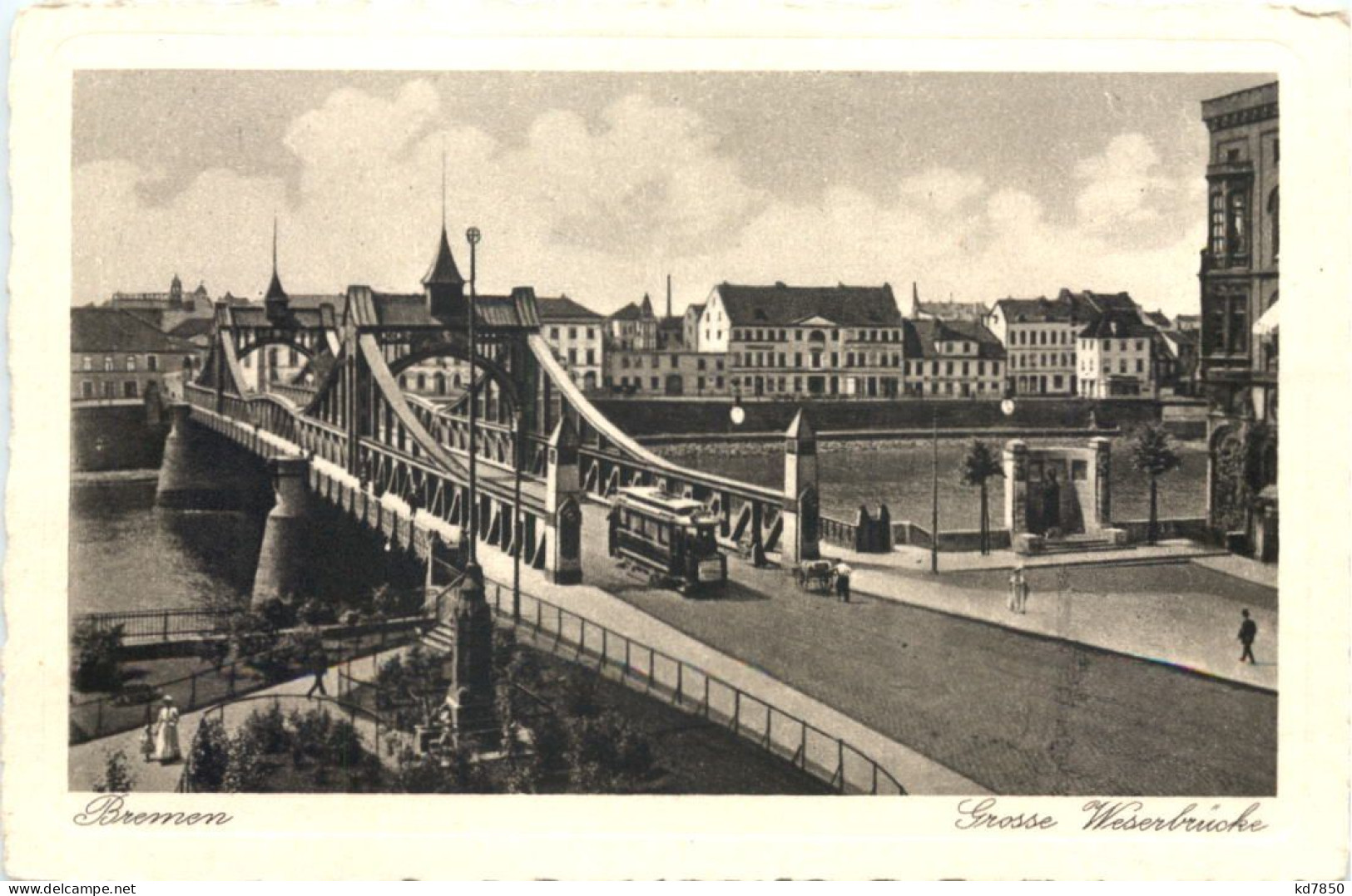 Bremen - Grosse Weserbrücke - Bremen