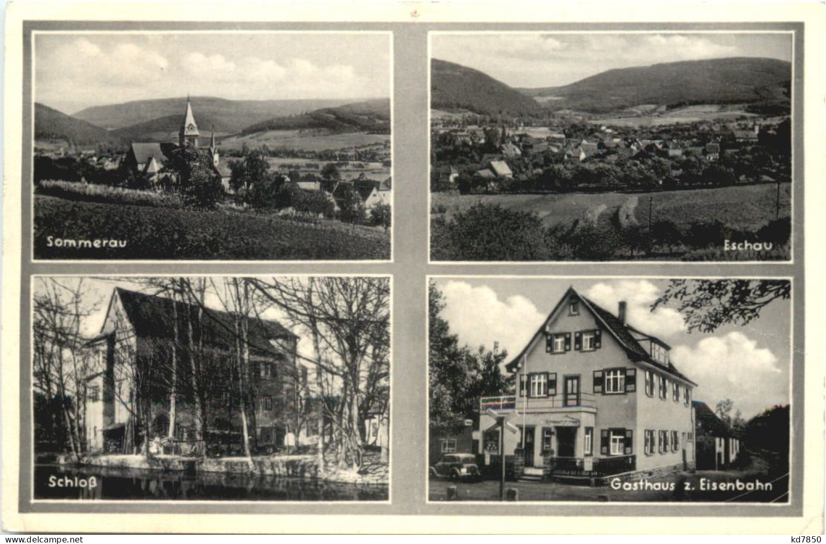 Eschau Im Spessart - Gasthaus Zur Eisenbahn - Miltenberg A. Main