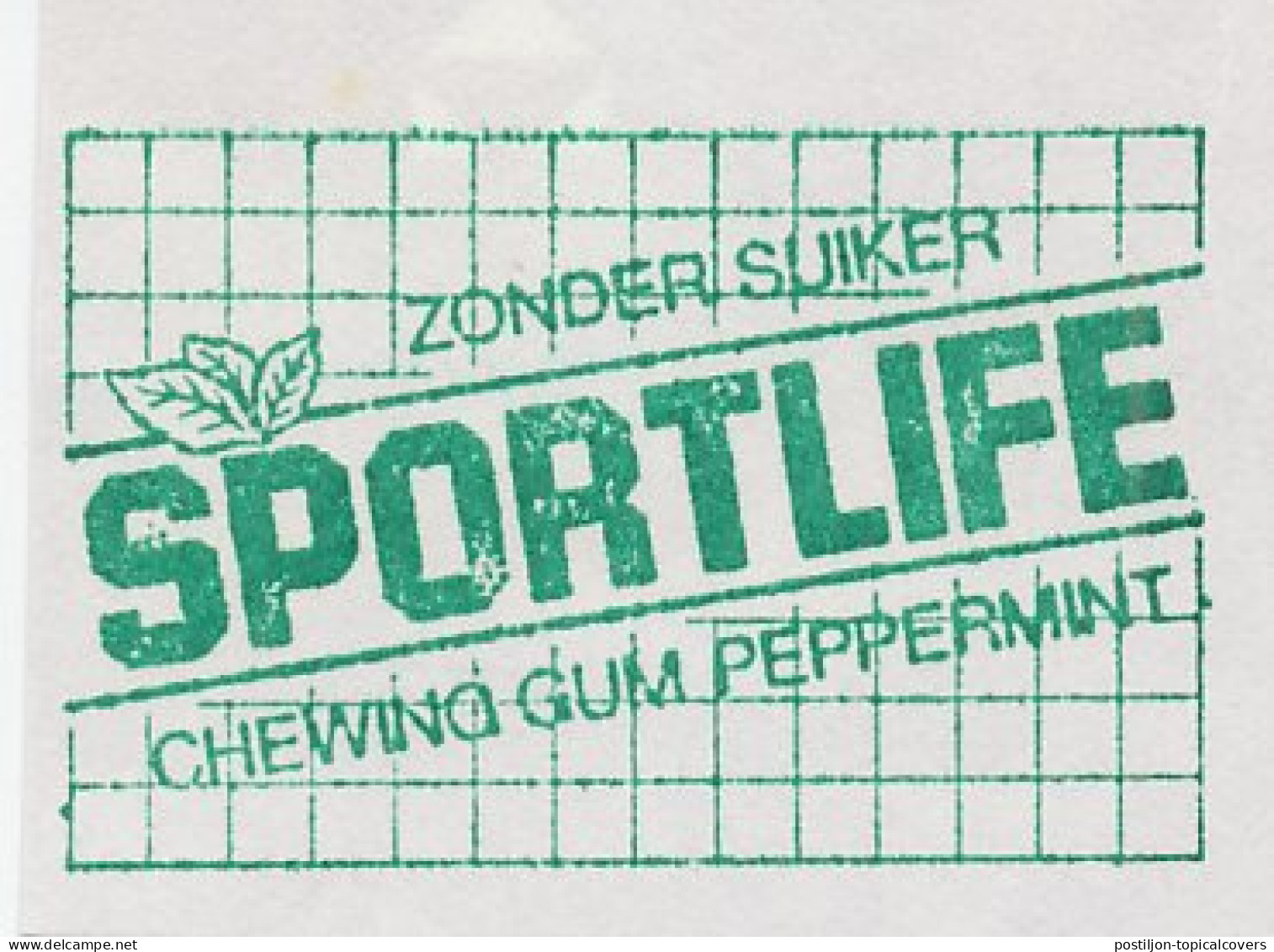 Meter Cut Netherlands 1984 Sportlife - Chewing Gum - Food