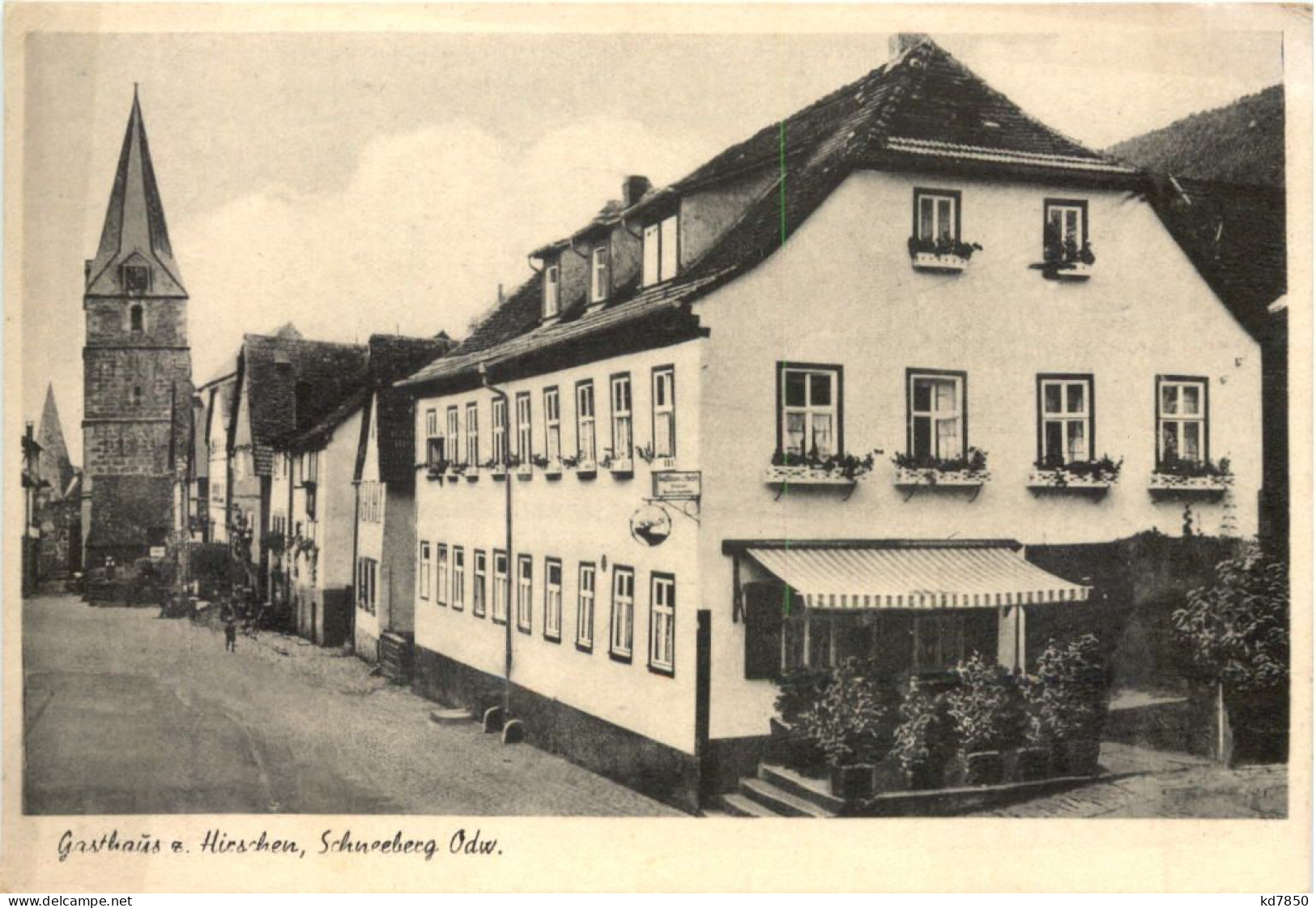 Schneeberg Odenwald - Gasthaus Zum Hirschen - Miltenberg A. Main