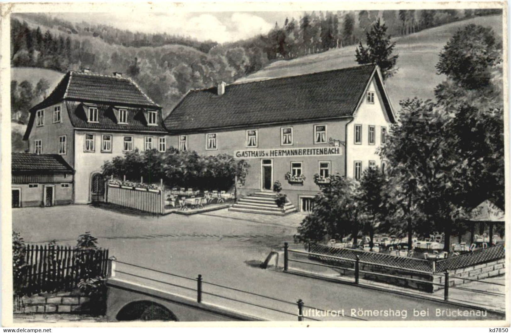 Römershag Bei Brückenau - Gasthof H. Breitenbach - Bad Kissingen