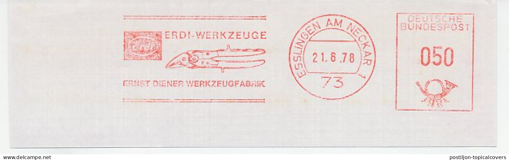 Meter Cut Germany 1978 Pliers - Autres & Non Classés