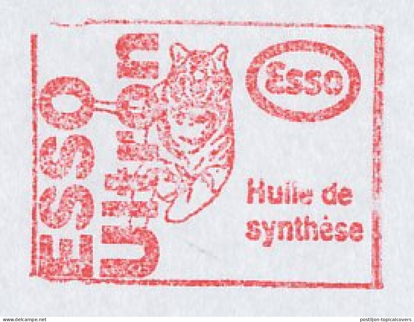 Meter Cover France 2003 Tiger - Esso - Oil - Other & Unclassified