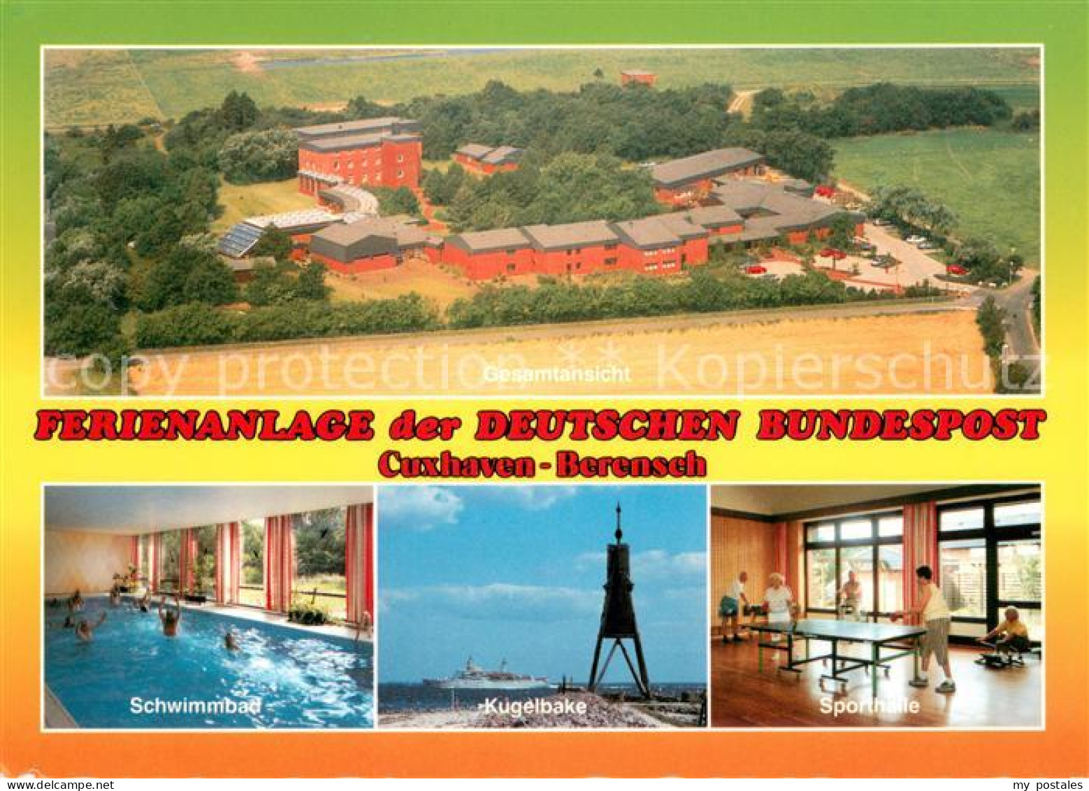 73635873 Berensch Ferienanlage Der Deutschen Bundespost Hallenbad Sporthalle Kug - Cuxhaven