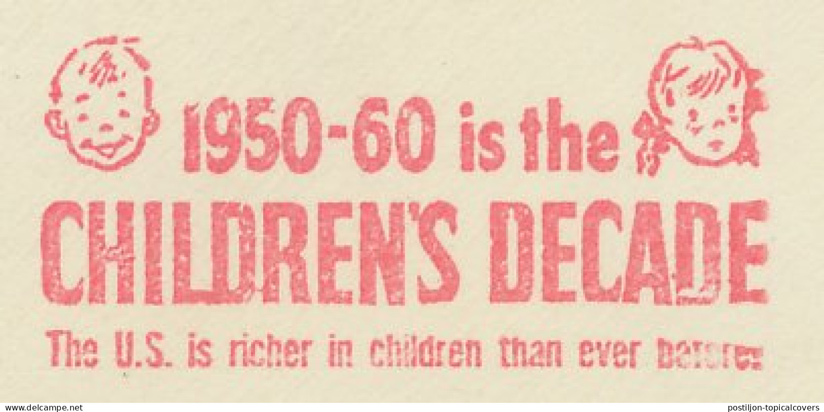 Meter Cut USA 1951 Children S Decade - 1950 - 60 - Altri & Non Classificati