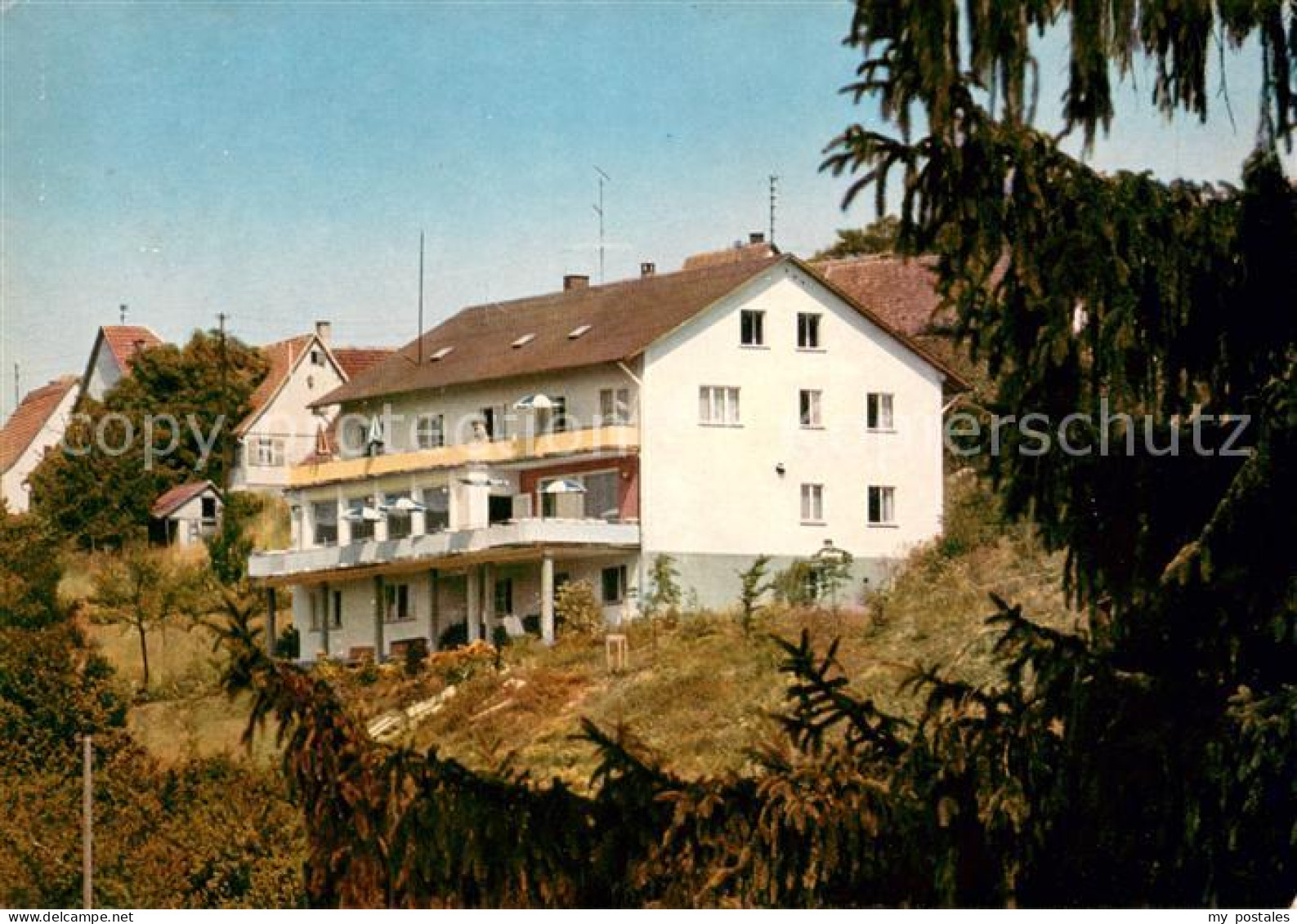 73635856 Walddorf Altensteig Gasthof Pension Sonnenberg Walddorf Altensteig - Altensteig