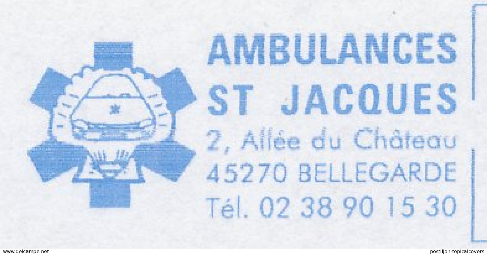 Meter Cover France 2008 Ambulance - Otros & Sin Clasificación