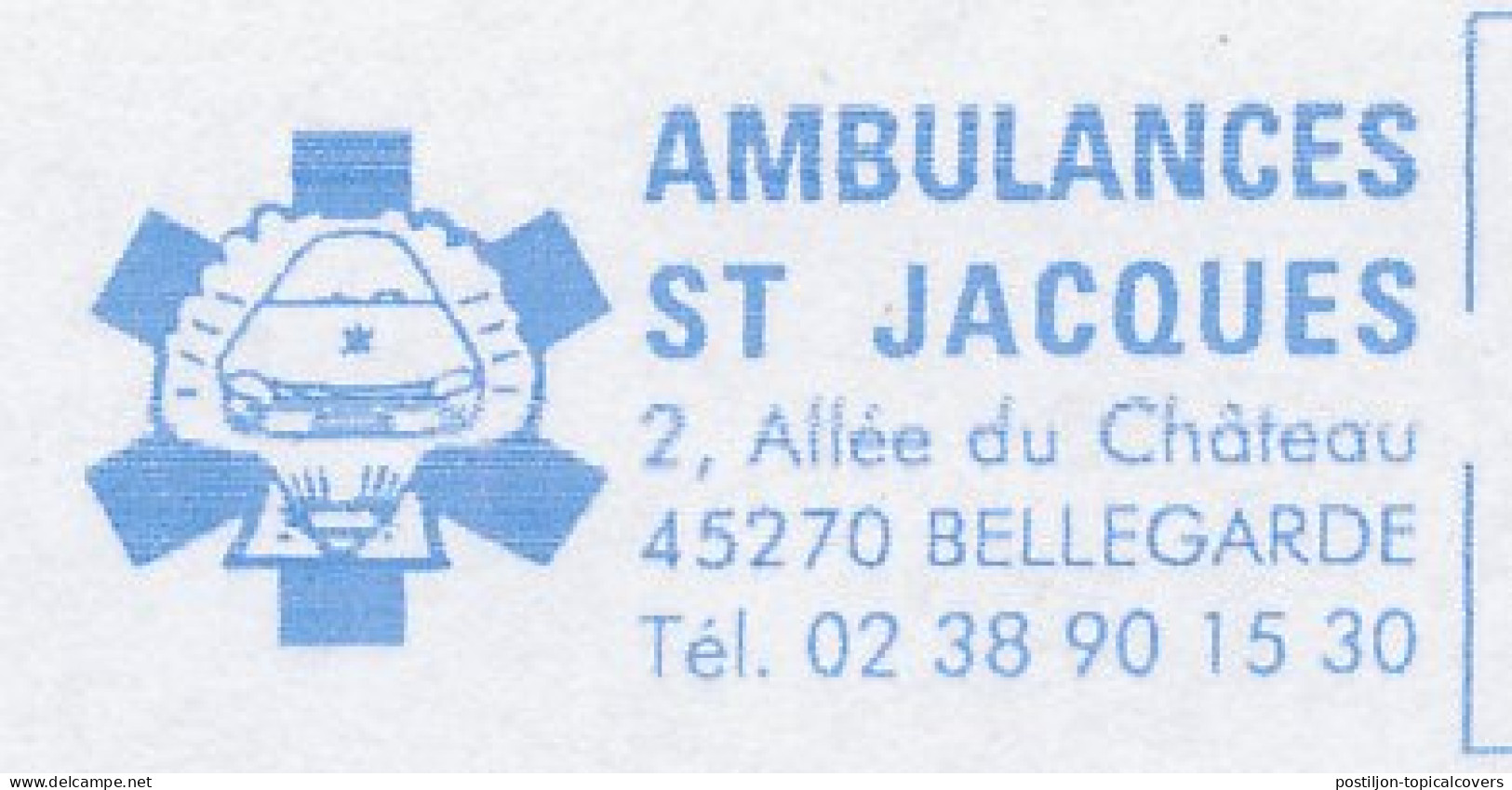 Meter Cover France 2008 Ambulance - Sonstige & Ohne Zuordnung