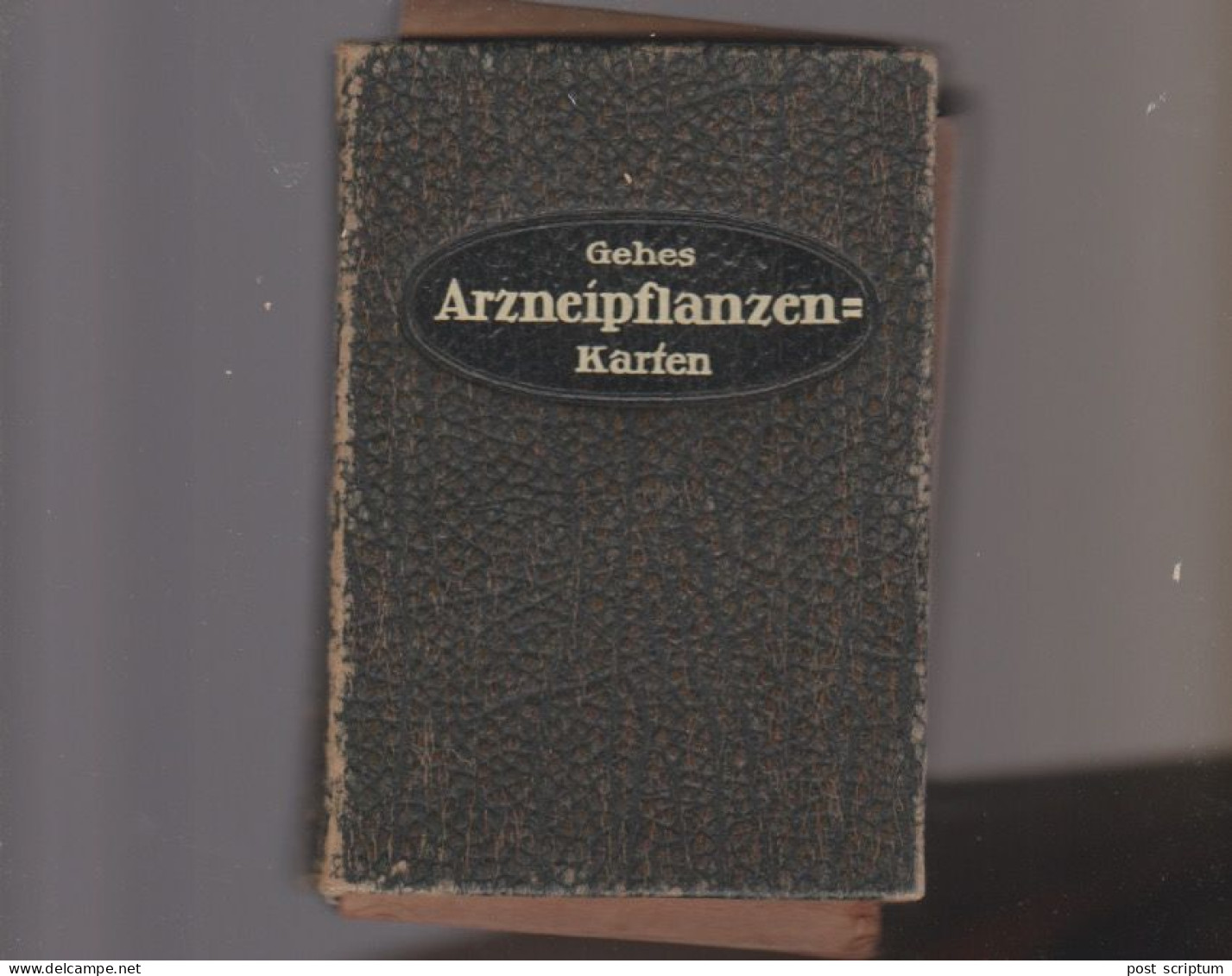 Livre -  Pochette "Gehes Arzneippflanzen-Karten" Contenant 75 Cartes De Plantes Médicinales (en Allemand) - Medicinal Plants