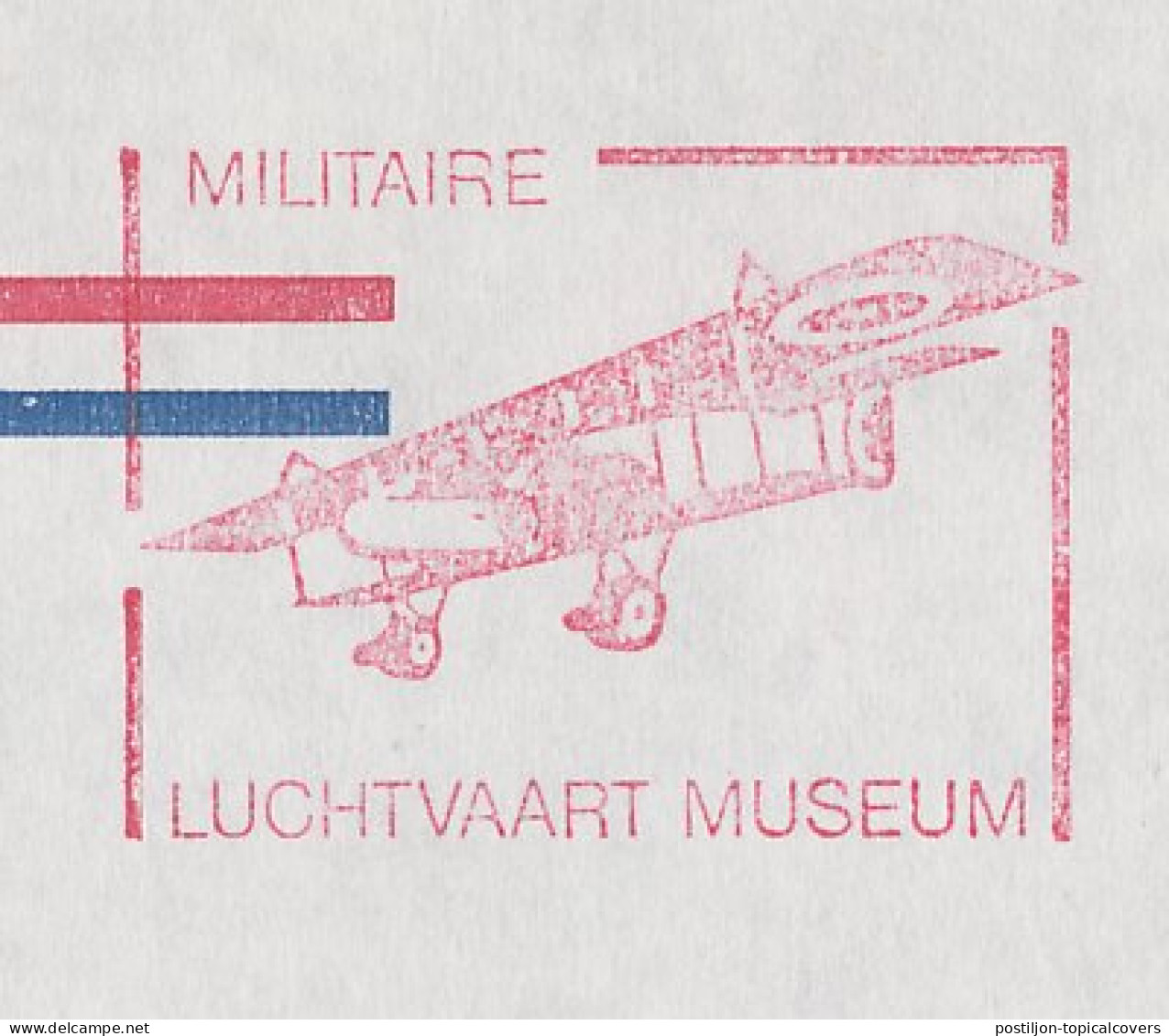 Meter Cover Netherlands 1995 Military Aviation Museum Soesterberg - Biplane - Militaria