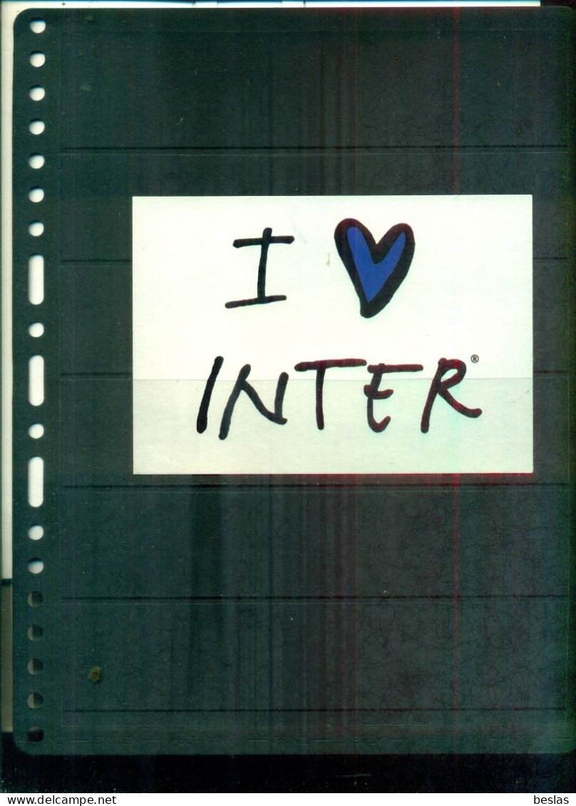 CARTOLINA PROMOCARD I LOVE INTER 3451/b A PARTIR DE 1 EURO - Fussball